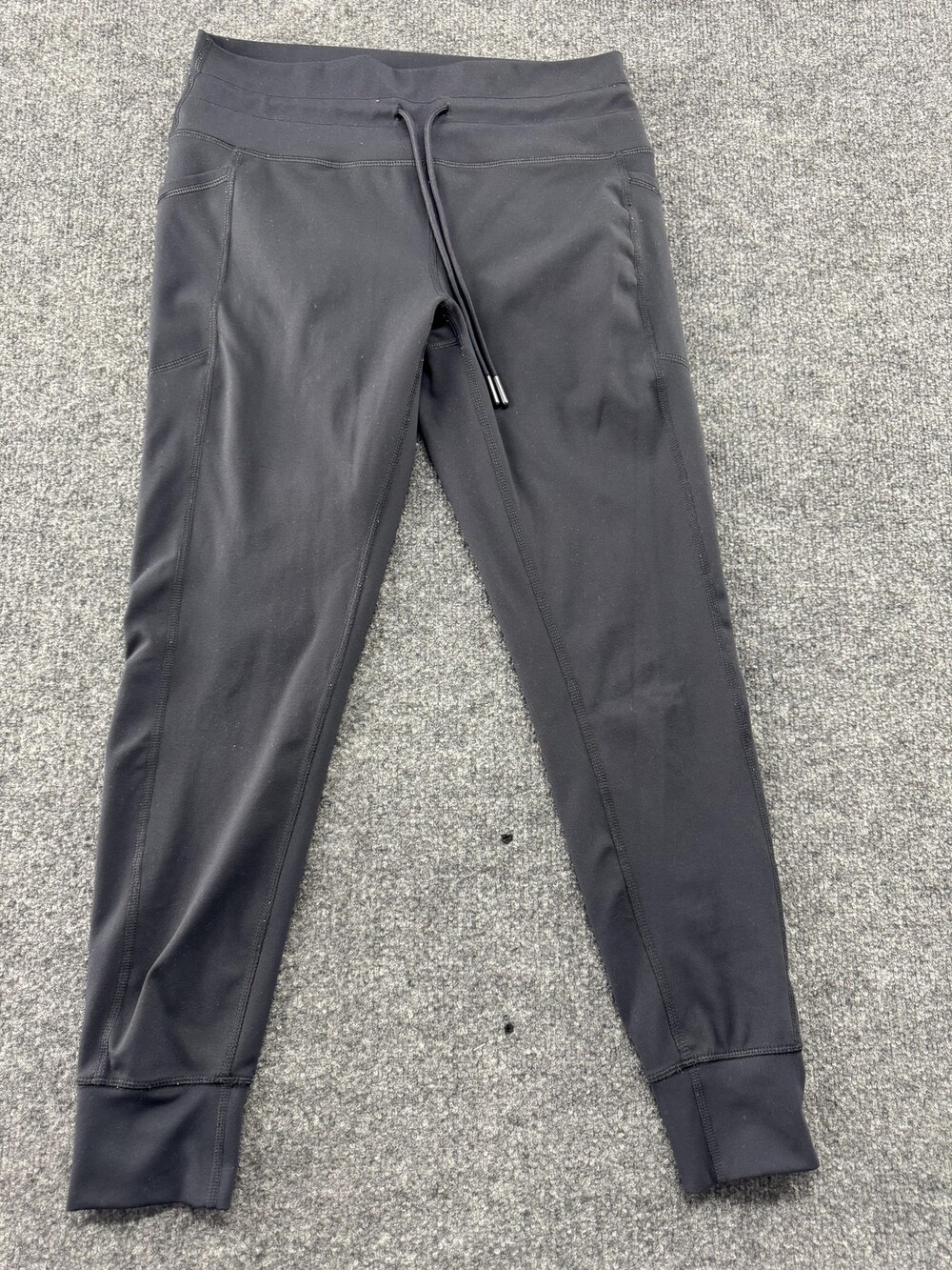Spyder Active Jogger Pants Womens Medium Black Stretch Pockets Gym Running